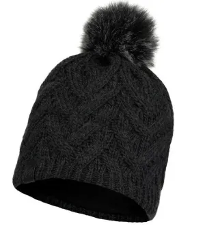 Buff Knitted Polar Beanie Caryn Graphite - Womens