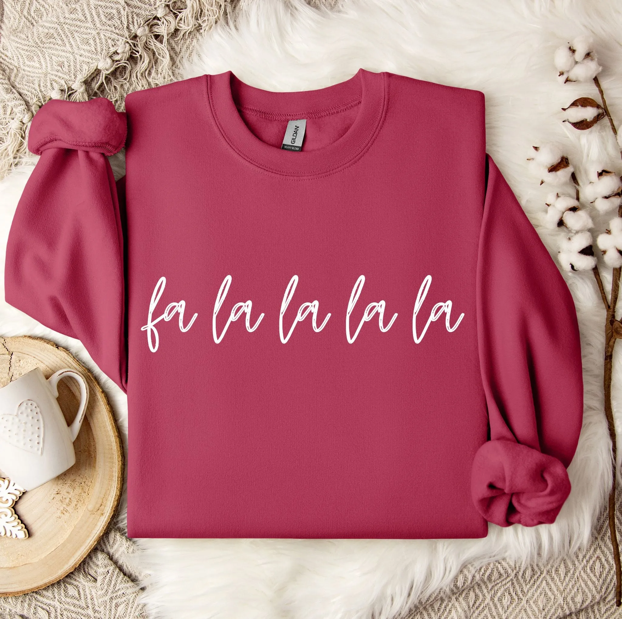 Fa La La La La Christmas Women's Graphic Sweatshirt