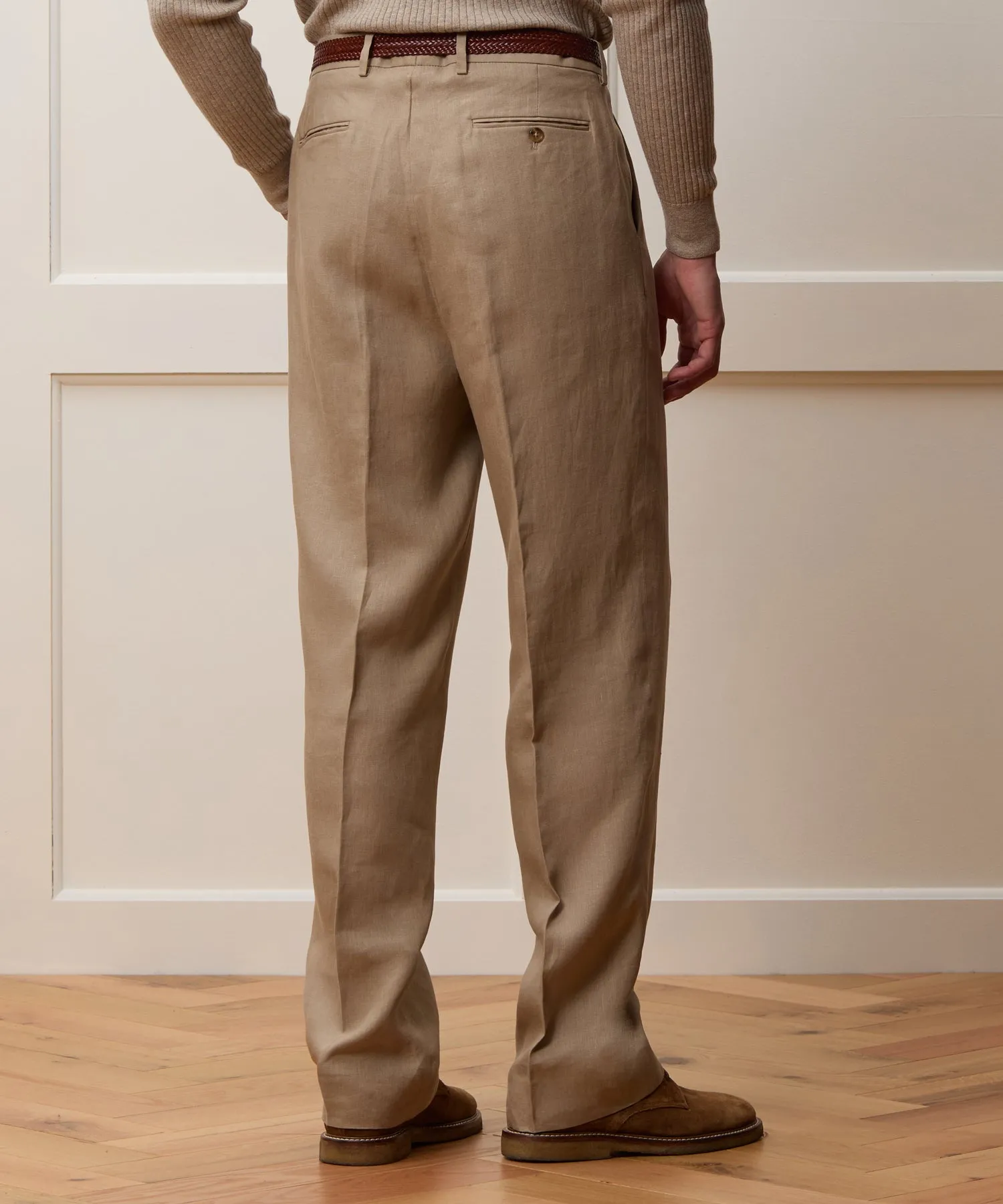 Italian Linen Wythe Trouser