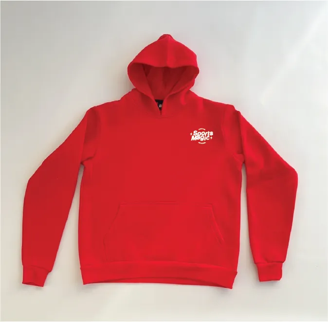 IT'S NOT THAT SERIOUS - Custom Red Puff Hoodie