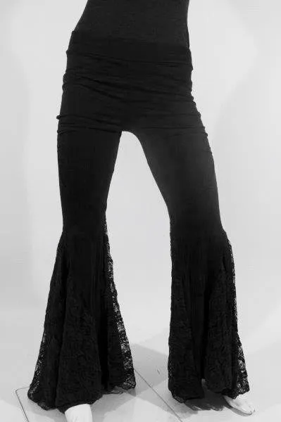 Lace Spiral Dance Pants