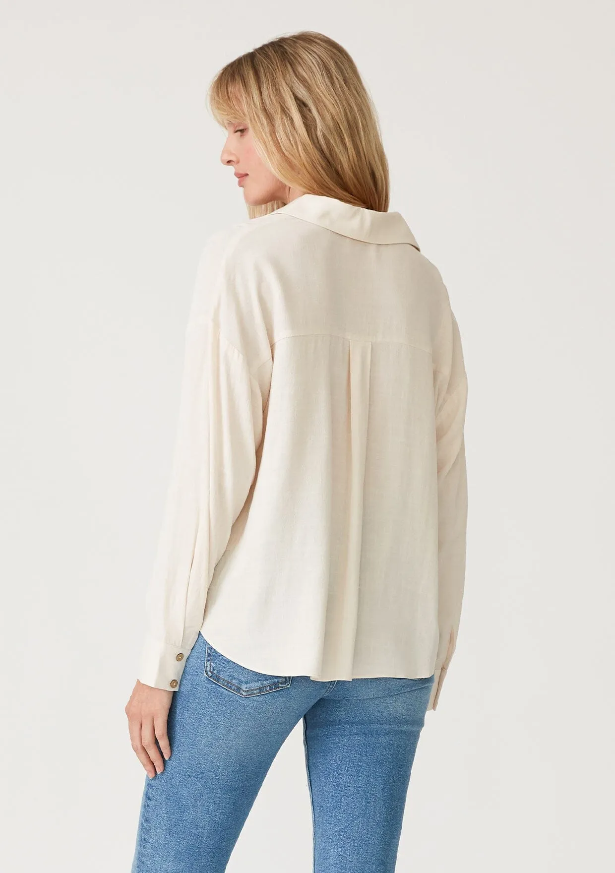 Maeve Knot Front Shirt