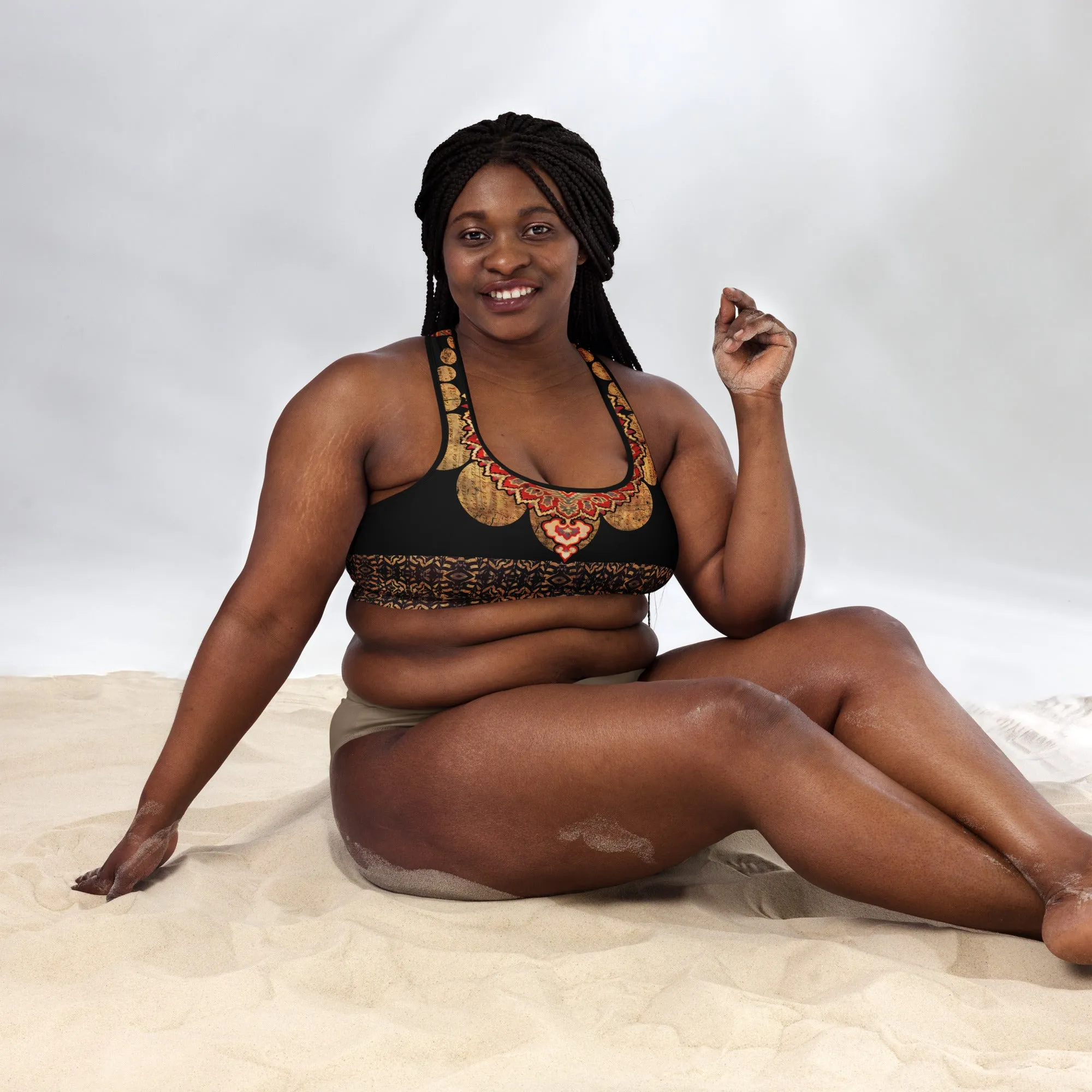 Marrakech Mystique Padded Sports Bra