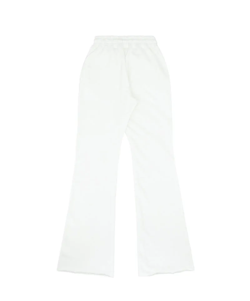 PIV'VEE Bootcut Sweatpants - Cloud White
