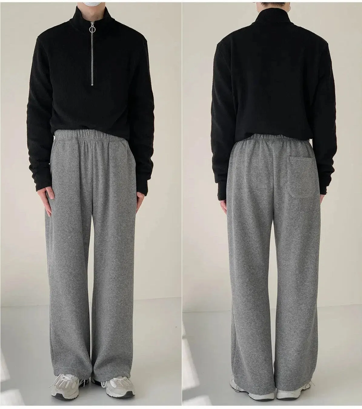 Sweatpants With Velvet Lining